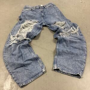 Baggy ripped &denim Y2K Jeans 30x30